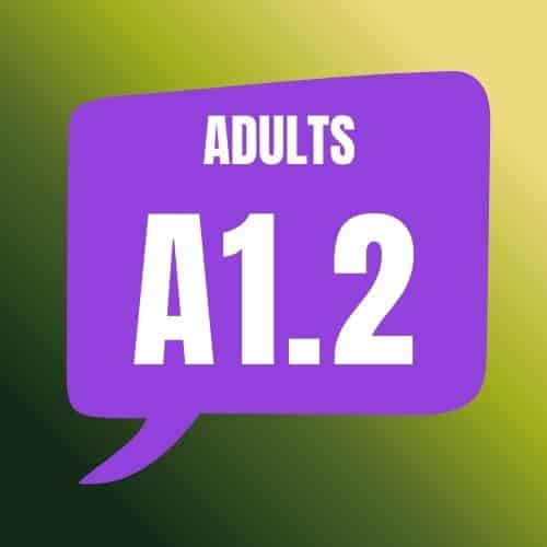 A1.2 - English for Adults