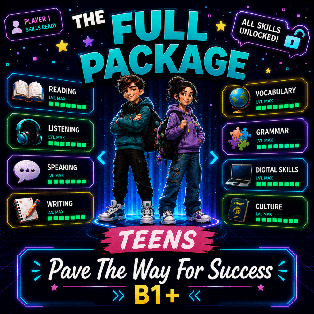 Pave the Way for Success – curso de inglés B1+ para adolescentes de Secundaria en Barcelona