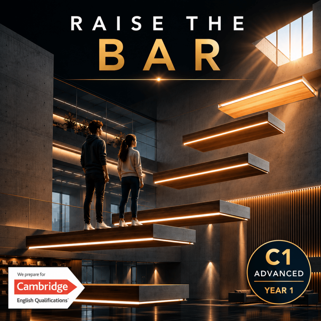 C1 English course for teenagers in Sabadell – Raise the Bar