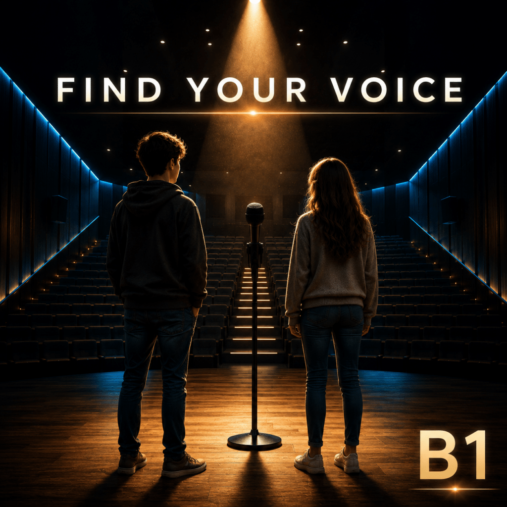 B1 English course for teenagers and Secondary students in Sabadell – Find Your Voice