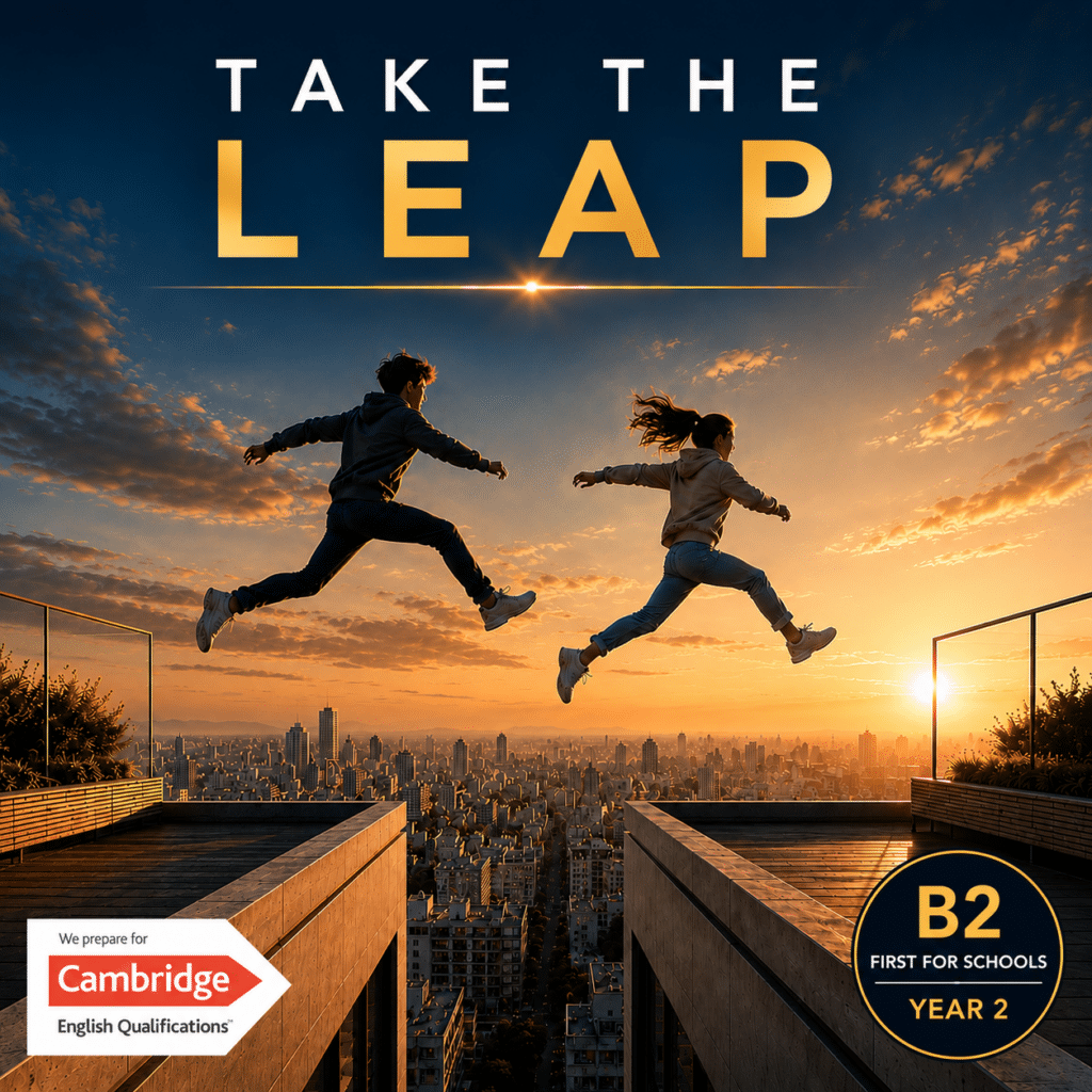 Cambridge B2 First for Schools preparation for teenagers in Sabadell – Take the Leap