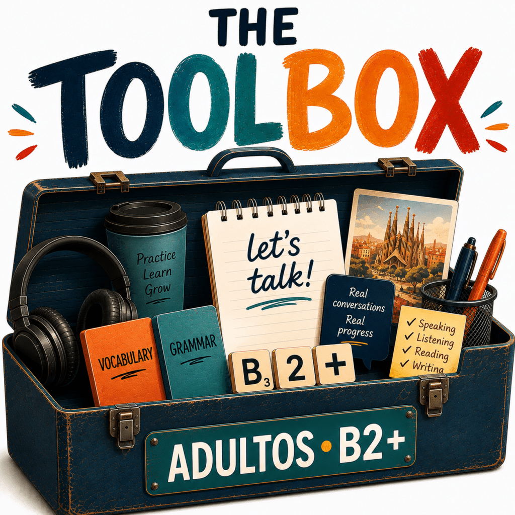 The Toolbox – curso de inglés B2+ para adultos en Sabadell