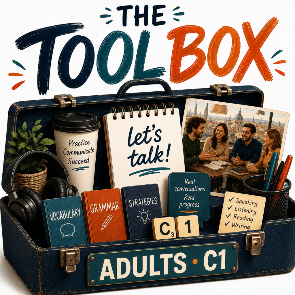 The Toolbox – C1 English course for adults in Sabadell