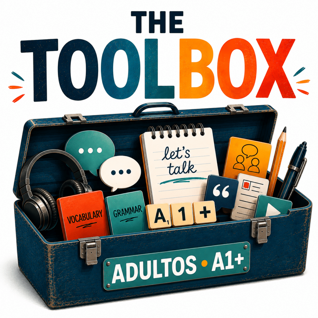 The Toolbox – curso de inglés A1+ para adultos en Sabadell